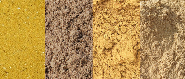 Different Types of Construction Sand