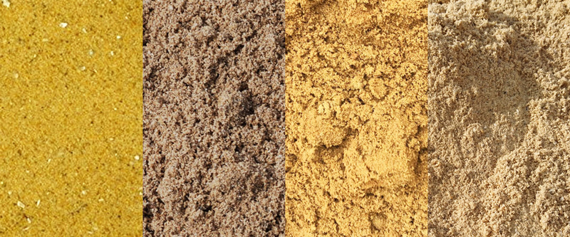 Different Types of Construction Sand